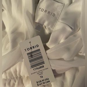 White Simple Wedding Dress